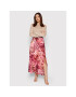 Guess Миди пола W2GD40 WEL02 Розов Regular Fit - Pepit.bg
