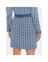 Guess Мини пола Tweed W4RD93 D59L1 Син Regular Fit - Pepit.bg