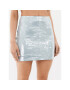 Guess Мини пола W3BD55 KBWV0 Сив Regular Fit - Pepit.bg