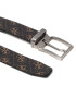 Guess Мъжки колан Vezzola Belt BM7541 LEA35 Черен - Pepit.bg