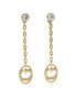 Guess Обици JUBE01 040JW YG Златист - Pepit.bg