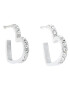 Guess Обици JUBE01 081JW Сребрист - Pepit.bg