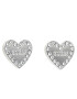Guess Обици JUBE01 082JW Сребрист - Pepit.bg