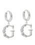 Guess Обици JUBE01 110JW Сребрист - Pepit.bg