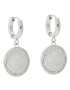 Guess Обици JUBE01 158JW Сребрист - Pepit.bg