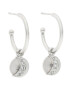 Guess Обици JUBE01 191JW Сребрист - Pepit.bg