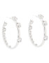 Guess Обици JUBE01 405JW Сребрист - Pepit.bg
