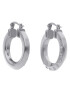 Guess Обици JUBE01 487JW Сребрист - Pepit.bg