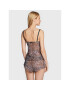 Guess Пижама Cindy O2BX08 KBBF0 Кафяв Regular Fit - Pepit.bg