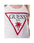 Guess Плажна рокля Logo E3GP03 JA914 Бял Regular Fit - Pepit.bg