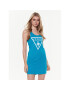 Guess Плажна рокля Logo E3GP03 JA914 Син Regular Fit - Pepit.bg