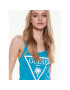 Guess Плажна рокля Logo E3GP03 JA914 Син Regular Fit - Pepit.bg