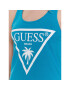 Guess Плажна рокля Logo E3GP03 JA914 Син Regular Fit - Pepit.bg