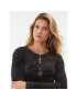 Guess Плетена рокля Adele W3BK42 Z3A70 Сив Regular Fit - Pepit.bg