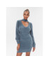 Guess Плетена рокля W3BK0Z Z3BS0 Син Regular Fit - Pepit.bg