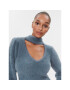 Guess Плетена рокля W3BK0Z Z3BS0 Син Regular Fit - Pepit.bg