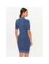 Guess Плетена рокля W3YK39 Z37K0 Син Bodycon Fit - Pepit.bg