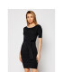 Guess Плетена рокля Robe Sarah W1GK49 Z2U00 Черен Slim Fit - Pepit.bg