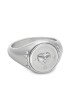 Guess Пръстен JUBR01 450JW Сребрист - Pepit.bg