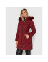 Guess Пухено яке Cecilia W1BL32 WE4P2 Бордо Regular Fit - Pepit.bg