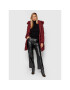 Guess Пухено яке Cecilia W1BL32 WE4P2 Бордо Regular Fit - Pepit.bg