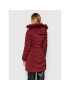 Guess Пухено яке Cecilia W1BL32 WE4P2 Бордо Regular Fit - Pepit.bg