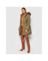 Guess Пухено яке Cecilia W1BL32 WE4P2 Зелен Regular Fit - Pepit.bg