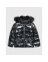 Guess Пухено яке J1BL02 WE920 Черен Regular Fit - Pepit.bg