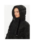 Guess Пухено яке Logo W3BL22 WFQU0 Черен Regular Fit - Pepit.bg