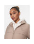 Guess Пухено яке V3BL13 WFUD0 Бежов Regular Fit - Pepit.bg