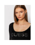 Guess Пуловер Embellished Logo W1BR04 Z1091 Черен Regular Fit - Pepit.bg