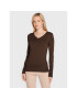 Guess Пуловер Gena W2YR31 Z2V62 Кафяв Regular Fit - Pepit.bg