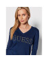 Guess Пуловер W2RR21 Z2NQ0 Тъмносин Slim Fit - Pepit.bg