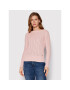 Guess Пуловер W2YR11 Z2Y41 Розов Regular Fit - Pepit.bg