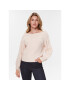 Guess Пуловер W3BR16 Z2YZ2 Розов Regular Fit - Pepit.bg