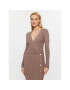 Guess Пуловер W3BR29 Z2V42 Бежов Slim Fit - Pepit.bg