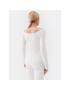 Guess Пуловер W3YR25 Z37J2 Екрю Slim Fit - Pepit.bg