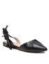 Guess Сандали Ballerina FL6CRS LEA05 Черен - Pepit.bg