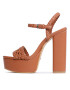 Guess Сандали Gabelle FL6GLL ELE03 Кафяв - Pepit.bg