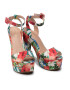 Guess Сандали Garza4 FL6G4R SAT03 Цветен - Pepit.bg