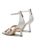 Guess Сандали Jeomie FL7JEO LEA03 Бял - Pepit.bg