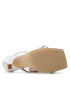 Guess Сандали Jeomie FL7JEO LEA03 Бял - Pepit.bg