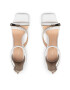 Guess Сандали Jeomie FL7JEO LEA03 Бял - Pepit.bg