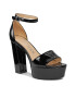 Guess Сандали Seton FLPSET PAT03 Черен - Pepit.bg