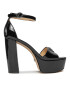 Guess Сандали Seton FLPSET PAT03 Черен - Pepit.bg