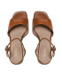 Guess Сандали Zione2 FL6ZNE LEA03 Кафяв - Pepit.bg
