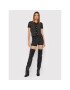 Guess Шорти от плат Letitia W1BR62 Z2WM0 Черен Regular Fit - Pepit.bg