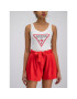 Guess Шорти от плат W92D55 WBFI0 Червен Regular Fit - Pepit.bg