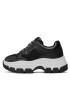 Guess Сникърси Brecky FLPBRE ELE12 Черен - Pepit.bg