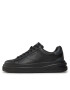 Guess Сникърси Elbina FLPVIB LEA12 Черен - Pepit.bg